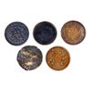 Image 2 : Tokren A 5 Coin Lot of LC-40 Bouquet Pieces Very Good-Fine
