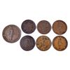 Image 2 : CANADA TOKENS 1816-1838 A Lot of 7 Lower Canda Pieces Fine-Very Fine+