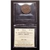 Image 3 : Province of Canada 1852 Quebec Bank Proof Halfpenny CH# PC-3 Certified ICCS PF-63