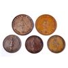 Image 2 : CANADA TOKENS 1852 A Lot of 5 Province of Canada Pieces Fine-Very Fine+