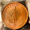 Image 2 : Quebec Bank Token 1852 Penny CH# PC-4 Certified ICCS PF-63