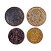 Image 1 : Token 1842-1857 A Lot of 4 Bank of Montreal  coins VF-EF