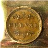 Image 1 : Bout de l'Isle Bridge Token From Island of Montreal Cheval CH#BT-11 Br 540 ICCS VF-30