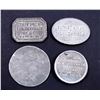 Image 2 : CANADA TOKENS 1803 A Lot of 4 Communion Tokens Fine -EF