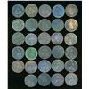 Image 1 : CANADA A Lot of 29 Mixed Canadian Tokens, Some holed in Good-Fine