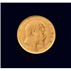 Image 1 : CANADA 1908 C One Pound (Sovereign) KM# 14 Gold Coin AU-22 7.99 gms. Specimen RARE
