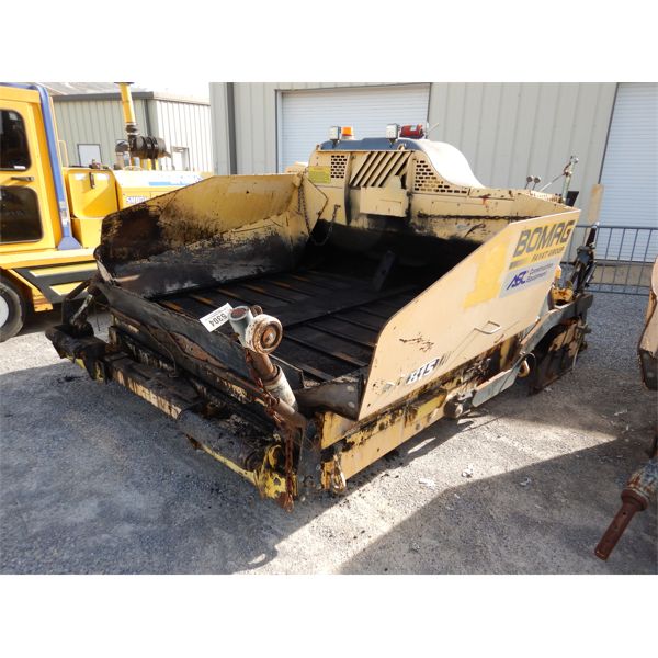 2009 BOMAG BF815 LPH-3 Asphalt Paver