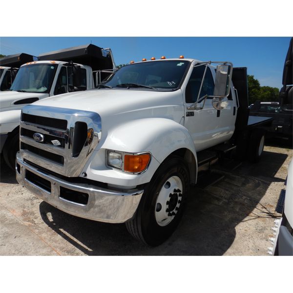 2015 FORD F650 XL Flatbed Dump Truck