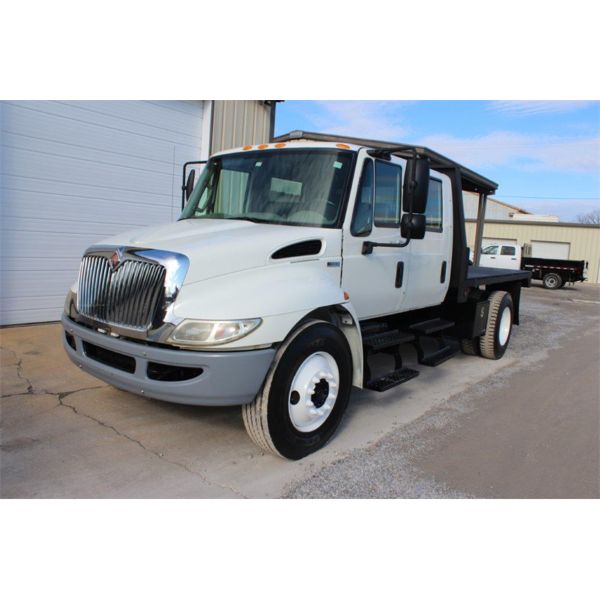 2014 INTERNATIONAL 4300 DURASTAR Flatbed Dump Truck