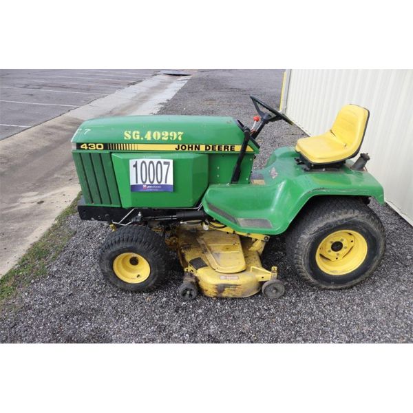 JOHN DEERE 430 Lawn Mower J.M. Wood Auction Company, Inc.