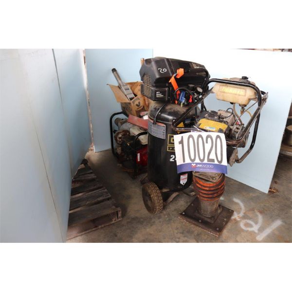 AIR COMPRESSOR, TRASH PUMP, TRANSFER PUMPS, TAMPER, Selling Offsite: Located in Guntersville, AL