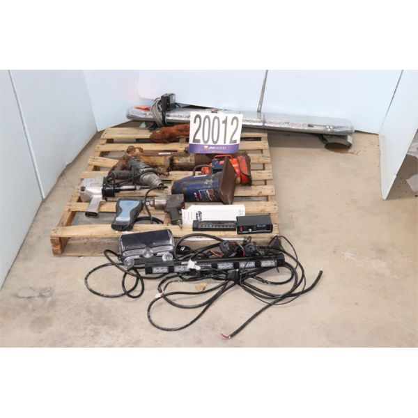 PAVEMENT BREAKER, IMPACT WRENCHES, HYDRAULIC JACKS, LIGHT BARS, DISTANCE MEASURER, LOGIC ANALYZER, S