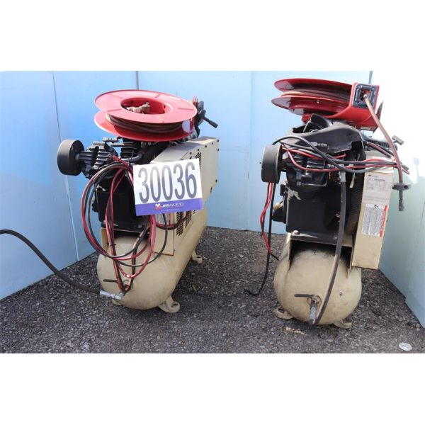 AIR COMPRESSORS, HOSE REELS, Selling Offsite: Located in Birmingham, AL