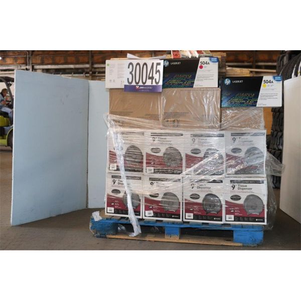 HANDSOAP TISSUE DISPENSER, INK CATRIDGES, Selling Offsite: Located in Birmingham, AL