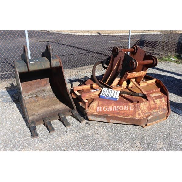 BUCKET, BOOM MOUNTED ROTARY CUTTER, Selling Offsite: Located in Montgomery, AL