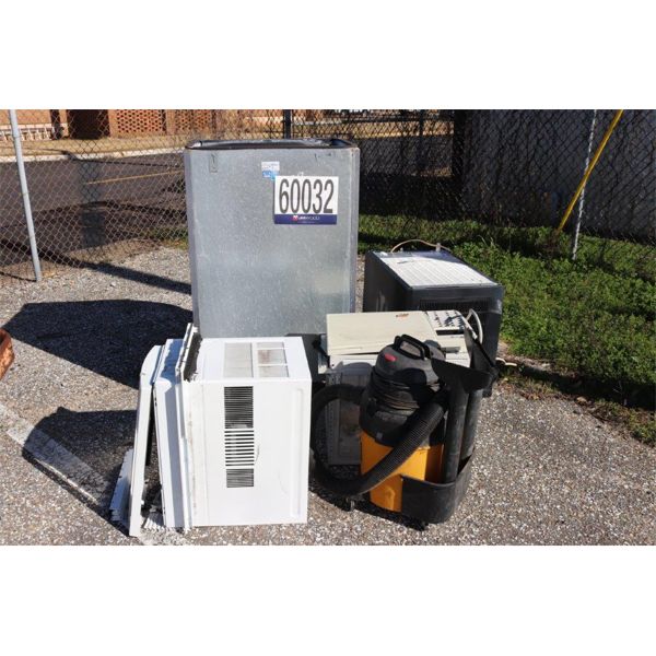 VACUUM, A/C WINDOW UNITS, ICE MACHINES, Selling Offsite: Located in Montgomery, AL