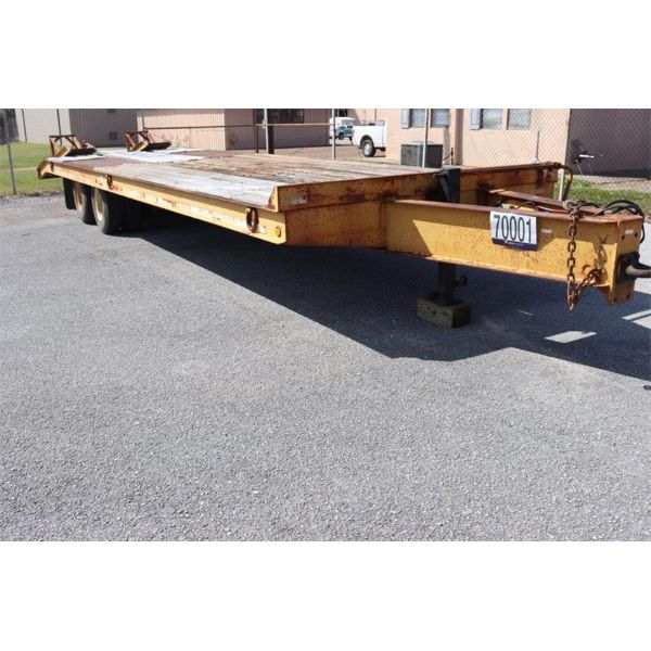 1995 BETTER BUILT PH3122DTA Flatbed Trailer