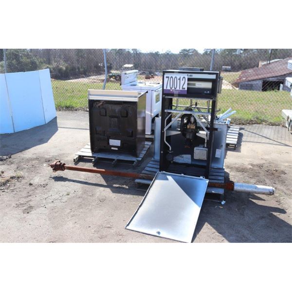 FUEL PUMP, OVENS, TARP ARMS, Selling Offsite: Located in Troy, AL
