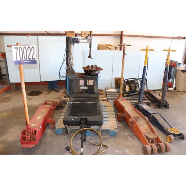 TANK, USED OIL TRANSFER, TIRE CHANGING MACHINE, JACK HAMMER, HYDRAULIC JACKS, OIL TRANSFER TANK