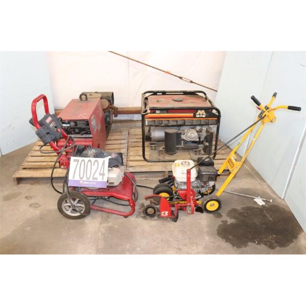 PRESSURE WASHER, GRASS TRIMMER, WELDER, GENERATOR, Selling Offsite: Located in Troy, AL