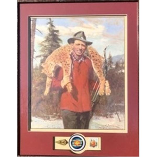 Framed & Signed Fred Bear Print