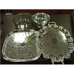 Lot of silver plate in store pickup no