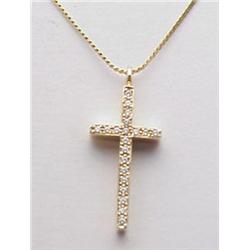 Diamond Cross Pendant