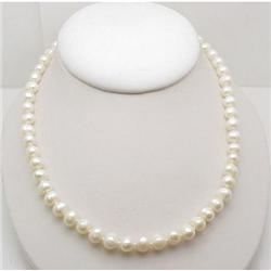 Freshwater pearl necklace