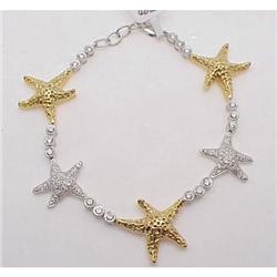 Starfish Diamond Bracelet