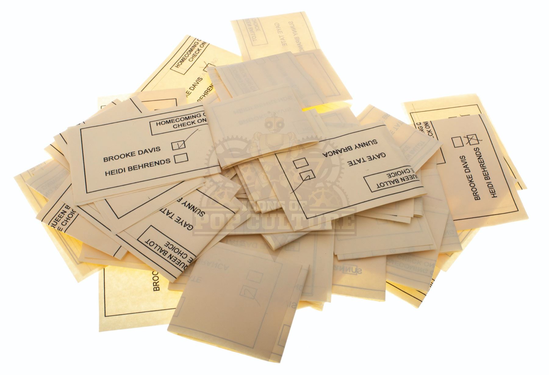 One Tree Hill (TV) Queen Ballot Box & Ballots A267