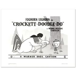  Crockett Doodle Do  Limited Edition Giclee from Warner Bros., Numbered with Hologram Seal and Certi