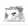 Image 1 : "Crockett Doodle Do" Limited Edition Giclee from Warner Bros., Numbered with Hologram Seal and Certi