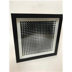 Victor Vasarely- 3D Wall Sculpture/object "Cinetiques"