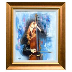 Taras Sidan- Original Oil on Canvas  Classic Lady 