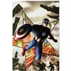 Image 1 : Marvel Comics "Captain America #1" Numbered Limited Edition Giclee on Canvas by Steve McNiven with C