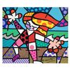 Image 1 : Romero Britto, "Golden Beaches" Hand Signed Limited Edition Giclee on Canvas; Authenticated