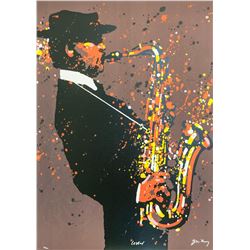 Waldemar Swierzy (1931-2013)- Hand Pulled Original Lithograph "Lester"