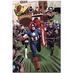 Marvel Comics "Magneto: Not a Hero #2" Numbered Limited Edition Giclee on Canvas by Daniel Acuna wit