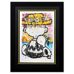 Tom Everhart- Hand Pulled Original Lithograph  Mon Ami 