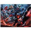 Image 1 : Marvel Comics "Siege #3" Numbered Limited Edition Giclee on Canvas by Oliver Coipel with COA.