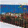 Image 2 : E.M. Zax- One-of-a-kind 3D polymorph mixed media on paper "Hollywood"