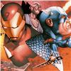 Image 2 : Marvel Comics, "Civil War #1" Numbered Limited Edition Canvas by Steve McNiven with Certificate of A