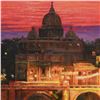 Image 2 : Howard Behrens (1933-2014), "Sunset on St Peters" Hand Embellished Limited Edition on Textured Board