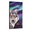 Image 2 : "Wolf Lights" Limited Edition Giclee on Canvas by Martin Katon, Numbered and Hand Signed. This piece