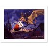 Image 1 : "Eowyn And The Nazgul" Limited Edition Giclee on Canvas by The Brothers Hildebrandt. Numbered and Ha