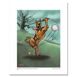  Scooby Golf  Numbered Limited Edition Giclee from Hanna-Barbera with Certificate of Authenticity.