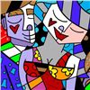 Image 2 : Romero Britto "New Tonight" Hand Signed Giclee on Canvas; Authenticated