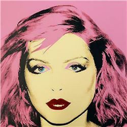 Andy Warhol- Screenprint in colors "Debbie Harry Red 1980"