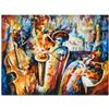 Image 1 : Leonid Afremov (1955-2019) "Bottle Jazz III" Limited Edition Giclee on Canvas, Numbered and Signed. 