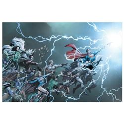 DC Comics, "DC Universe: Rebirth #1" Numbered Limited Edition Giclee on Canvas by Gary Frank with CO